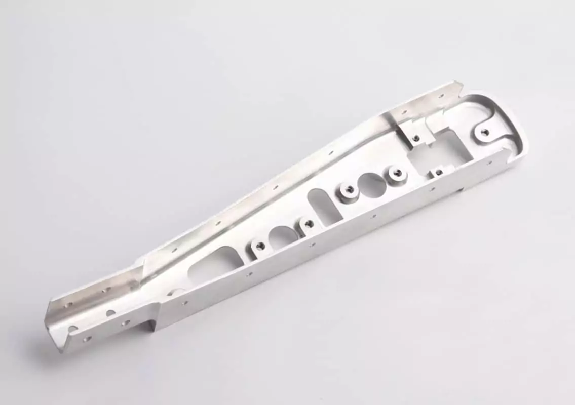 precision cnc machined aluminium part