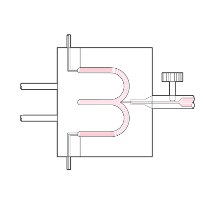 External Gas Assisted Injection Moulding Diagram